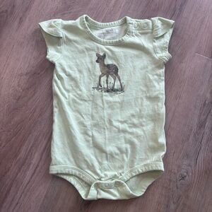 Carhartt Green Deer Onesie
